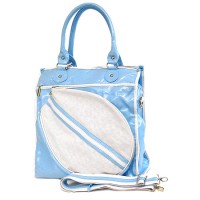 Sport bag w/ Tennis Racket Holder - Blue -BG-TE002BL